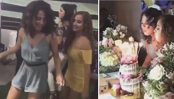 ​Corazón Serrano: Ana Claudia y Ana Lucía Urbina celebraron fiesta por partida doble