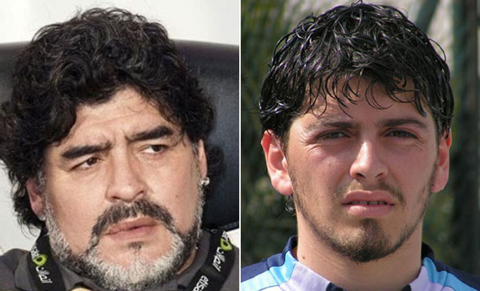 Al hijo de Maradona no le pesa el apellido y le buscan clubes de