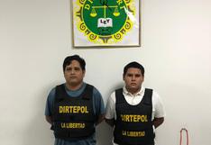 La Libertad: Detienen a dos delincuentes cuando iban a asaltar un camión con carga en Trujillo
