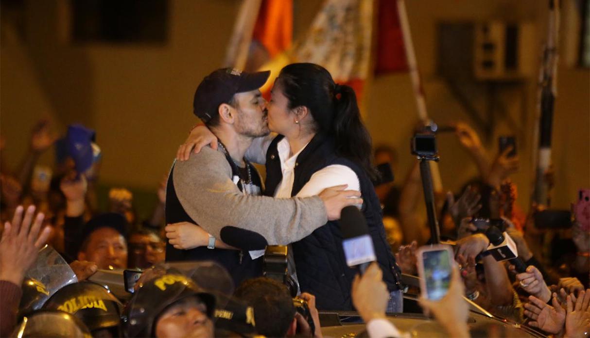 Keiko Fujimori le dedicó mensaje a su esposo, Mark Vito, en sus redes sociales. (Foto: GEC)