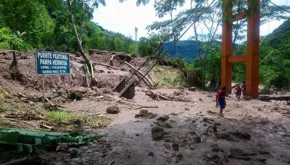 Junín: huaico arrasa con tres puentes artesanales y deja sin agua a 40 familias en San Ramón (Foto referencial: GEC)
