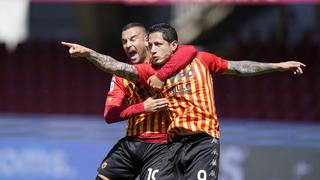 Gianluca Lapadula volvió a celebrar un gol con Benevento en la Serie A | VIDEO