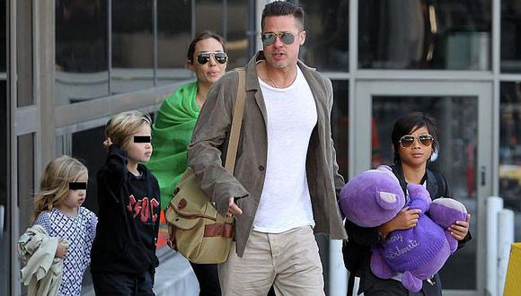 Brad Pitt es investigado por maltrato físico y psicológico a sus hijos    