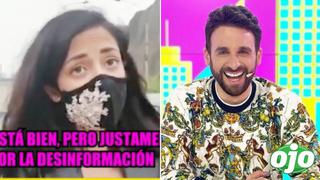 Andrea Luna pide perdón a reportero de “Amor y Fuego” tras fuertes ataques contra la prensa de espectáculos. 