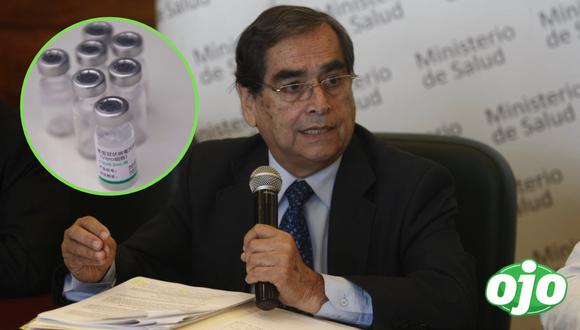 Oscar Ugarte, ministro de Salud, dijo que los estudios internacionales de la vacuna Sinopharm demuestran que protege contra el COVID-19 y que es segura. (Foto: GEC| AFP)