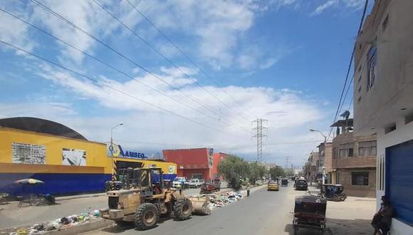 Lambayeque: recogen más de 6 toneladas de basura de las calles de Chiclayo (Foto: Gore Lambayeque)