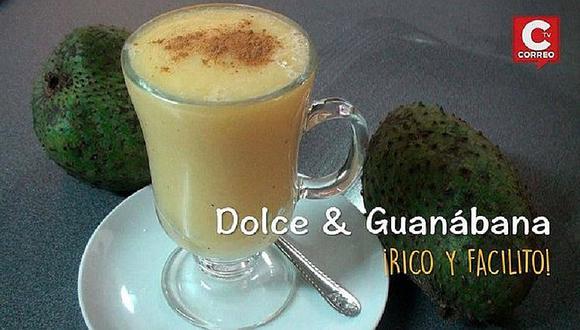 ¡Qué rico!: Prepara esta versión rápida del Champús de guanábana