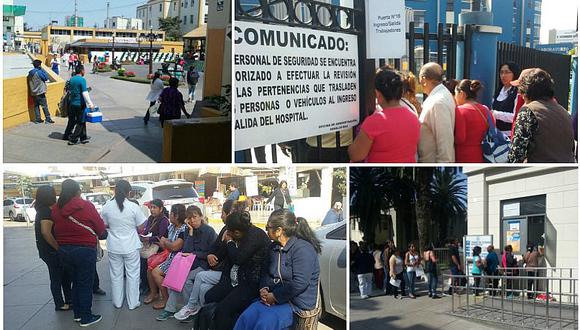 Huelga médica: sepa cómo se vive esta medida en los hospitales de Lima (FOTOS)