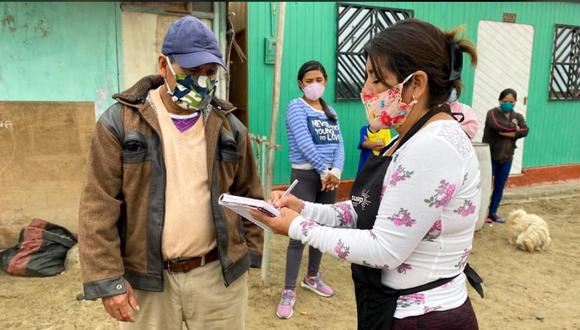 Áncash: entregan 30 mil mascarillas a personas vulnerables contra el COVID-19 (Foto difusión).
