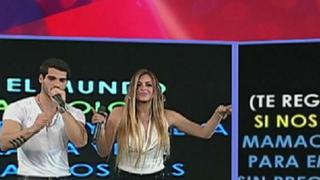 Milett Figueroa y Guty Carrera olvidan escándalos cantando 