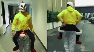 Cristiano Ronaldo sorprende con peculiar disfraz y baila al ritmo de Thriller por Halloween