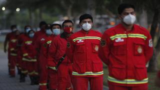 Más de 200 bomberos están a la espera de la vacuna antiCOVID en Huánuco y Pasco