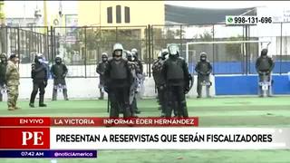 La Victoria: Forsyth anuncia que 1.300 reservistas del Ejército se incorporan al equipo de fiscalización│VIDEO