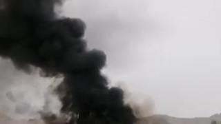 Huachipa: Dantesco incendio consume un almacén