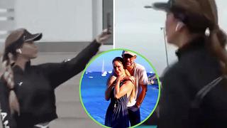 Sheyla Rojas se "corre" de las cámara de Magaly Medina tras estar con millonario | VIDEO 