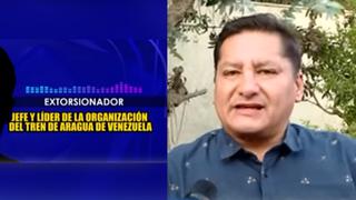 Alcalde electo de Comas, Ulises Villegas, denuncia que es extorsionado por integrantes del ‘Tren de Aragua’ 