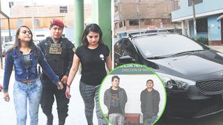 Dos mujeres delincuentes aprovechaban su juventud y belleza para ‘enamorar’ taxistas en Lima Norte