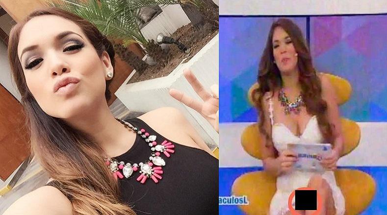 ​Jazmín Pinedo mostró más de la cuenta en 'Espectáculos'