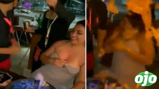 Meseros le queman el rostro a una mujer en bar de Cancún | VIDEO