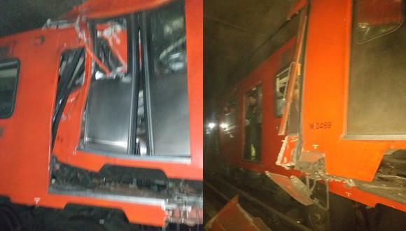 El accidente ocurrió entre las estaciones Potrero y La Raza, que pertenecen a la Línea 3 del Metro. (Foto: Twitter)