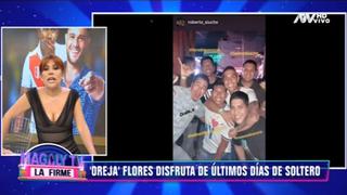 A pocos días de casarse, Edison Flores fue a discoteca sin Ana Siucho│VIDEO