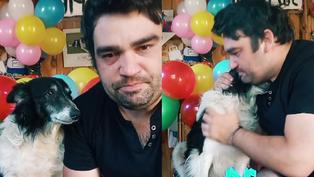 Argentino conmueve al celebrar el cumpleaños de su perro ‘Pipo’: “No existe un amor más puro y más fiel” (VIDEO)