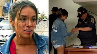 Shirley Arica fue detenida por manejar bajo los efectos del alcohol (FOTOS y VÍDEO)