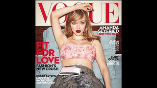 ¡Adorable! Amanda Seyfried radiante y embarazada para Vogue