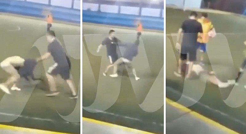 Partido de fulbito termina en pelea: hombre agrede a otro en Chimbote | VIDEO 