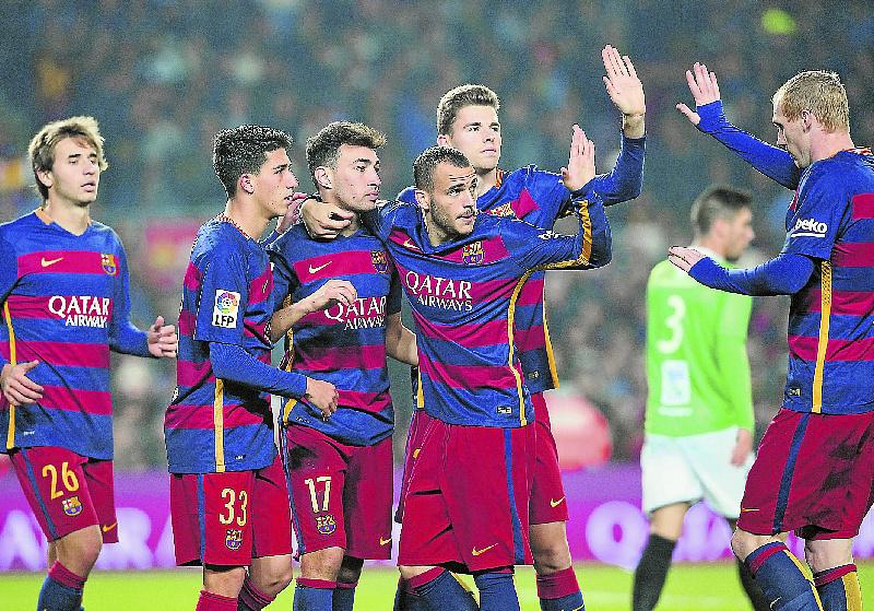 Barcelona demuestra que es una máquina y golea 6-1 al Villanovense 