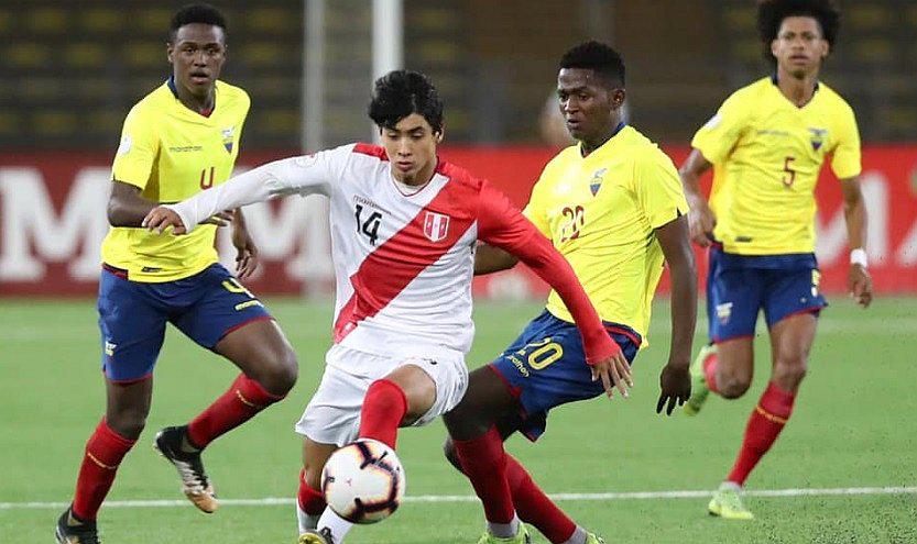 Sub-17: selección peruana empató con Ecuador 1-1