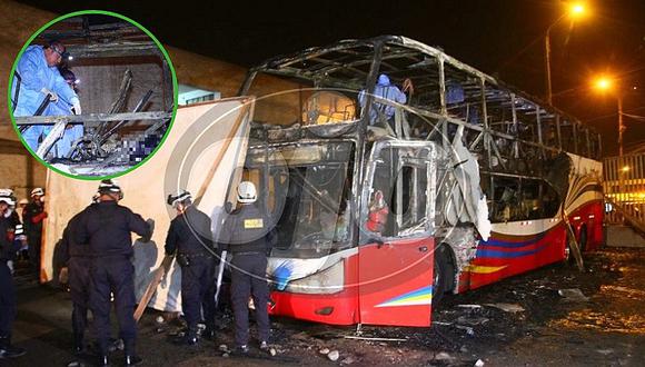 ​Incendio en Fiori: empresa de transportes dueña de bus siniestrado se pronuncia (FOTO)