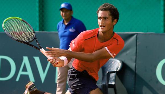 Juan Pablo Varillas ocupa el puesto 113 del ranking ATP.  (Foto: IPD)