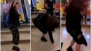 YouTube: maestra hace pirueta, olvida "pequeño detalle" y muestra más de la cuenta (VIDEO)