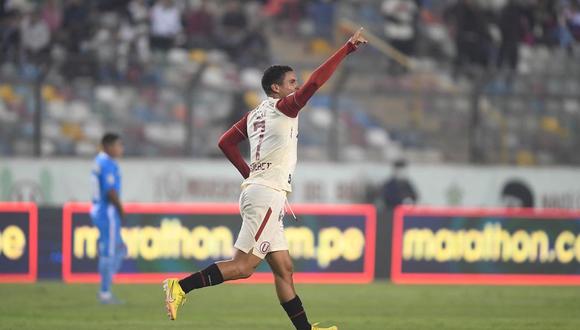 Alexander Succar se refirió a sus dos goles en el triunfo de Universitario. (Foto: Liga 1)