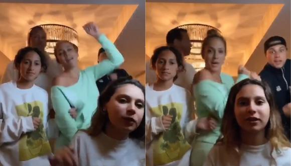 Jennifer Lopez sorprende a fans con sus improvisados pasos de baile. (Foto: @jlo)