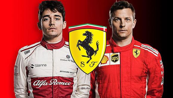 Fórmula 1: Ferrari confirma que Charles Leclerc llega por Kimi Raikkonen
