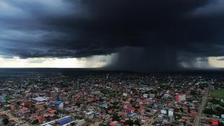 Madre de Dios: inmensa nubosidad sorprendió a todos en Puerto Maldonado y Tambopata | FOTOS