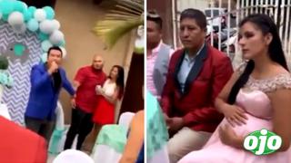 Hombre desmiente a su mujer embarazada en Baby Shower: el bebé era de su amigo | VIDEO