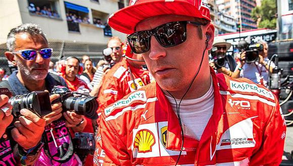 Kimi Raikkonen: "Hoy me tocó el final malo de la historia" al perder en Mónaco