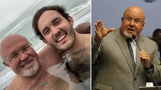 Carlos Bruce comparte foto bésandose con otro hombre y envía mensaje contra la discriminación