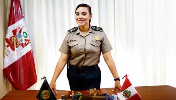 Roxana Malpica: “El rol de la mujer policía es bastante sacrificado”