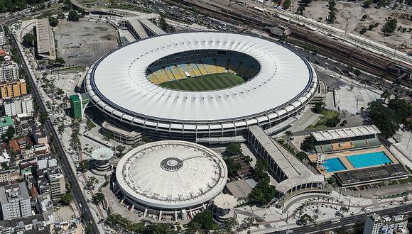 Roban bustos, televisores, extintores y mangueras en el estadio Maracaná 
