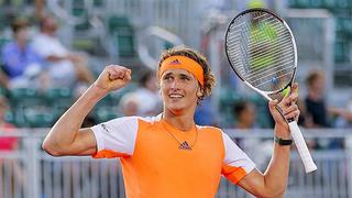 Miami: Zverev elimina a favorito Wawrinka, primer cabeza de serie