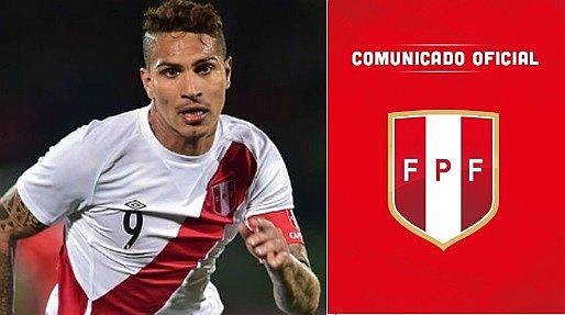 FPF envía comunicado sobre la apelación al Tribunal Federal Suizo de Paolo Guerrero 