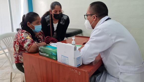 La jornada de salud comunitaria se realizó en el local comunal Justo Pastor y fue impulsada por la empresa minera Shougang Hierro Perú.