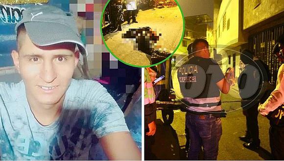 ​El Agustino: Matan a balazos a mototaxista cuando iba a buscar a su enamorada (FOTOS y VIDEO)