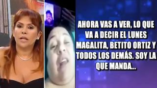 Magaly Medina responde furiosa a carta notarial de Richard Swing: “¡Amenaza con mandarme a prisión!" | VIDEO