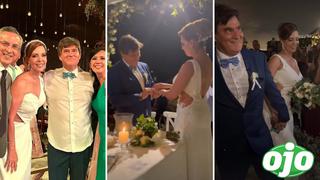 Maritere Braschi y Guillermo Acha se casaron en una lujosa y romántica ceremonia | VIDEO