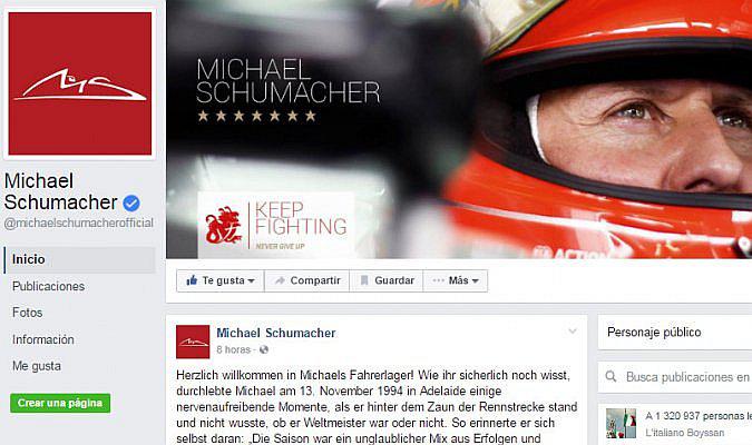 Fórmula 1: Michael Schumacher estrena perfil en redes sociales